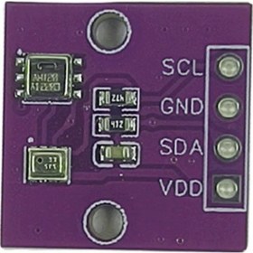 Resim Aht20 + Bmp280 Yüksek Hassasiyetli Dijital Sıcaklık, Nem Ve Barometrik Basınç Sensörü Modülü I2c Arduino Uyumlu 