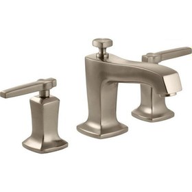 Resim Margaux 3 Delikli Lavabo Bataryası Brushed Bronze 