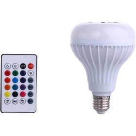Resim Japanex Klc-0903 Akıllı Rgb Led Ampul Bluetooth Hoparlör Özellikli 