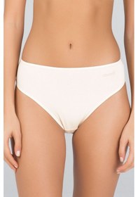 Resim Kom Basic Slip 2'li Paket Beyaz Modal Külot Beyaz 