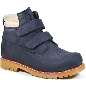 Resim Bayrak Hakiki Deri Lacivert Ortopedik Cırtlı Erkek Çocuk Bot (452641857) Lacivert 