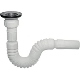 Resim Gama Körüklü Sifon Plastik Lavabo Sifonu 