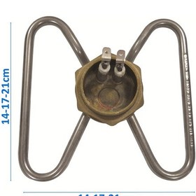 Resim Teknograd Rekorlu Semaver Rezistansı 2200 W 21 CM 