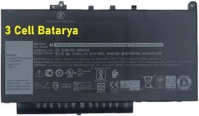 Resim MODANOM Dell Latitude E7270 E7470 7CJRC ile Uyumlu Batarya Pil 3 Cell 