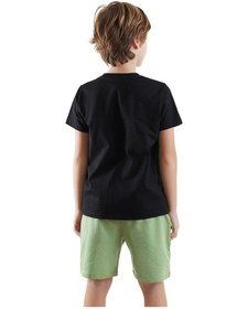 Resim Denokids Start Game Erkek Çocuk T-shirt Şort Takım Renkli Çok Renkli 