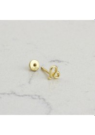 Resim Glorria Altın Aslan Burcu Helix Piercing Altın 