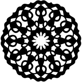 Resim Genel Markalar Byr002 Çiçek Deseni (Tip 10) 10X10 Cm [Efsngrck] 