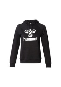 Resim Hummel Billund Kadın Kapüşonlu Sweatshirt 921462-2001 Siyah 