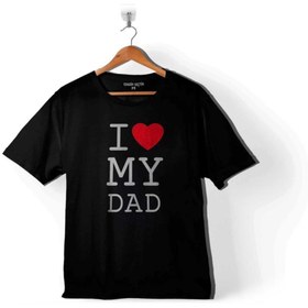 Resim Kendim Seçtim I Love My Dad Babalar Doğum Günü Hediye 5 Çocuk Tişört 