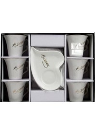 Resim Lavin Atatürk İmzalı 6'lı Porselen Fincan Takımı 