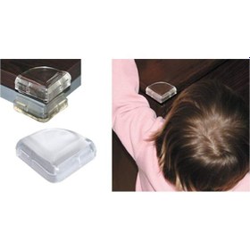 Resim 8 Adet Bebek Çocuk Güvenlik Sivri Köşe Koruyucu Silikon Çok Renkli 