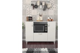 Resim Kzy Pier Çok Amaçlı Fırın Dolabı Beyaz 