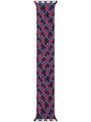 Resim Sones Karışık Renkli Naylon Örgülü Tek Döngü Saat Kordonu iOS Uyumlu Watch Ultra 49mm-watch U Seri 9-8-7 Akıllı Saat Aks. 47389231 