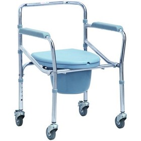 Resim Ort-a-1023 Tekerlekli Hasta Klozeti 