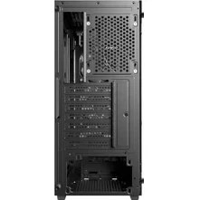 Resim Assess Store Antec AX65 Argb, 4 x 120MM Argb Fan Dahil, Yüksek Hava Akışlı Mesh Ön Panel, Temperli Cam Yan Panel, Orta Kule Atx Oyuncu Bilgisayar Kasası - Siyah 
