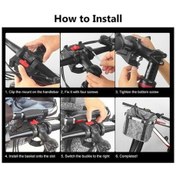 Resim Primepickings Alüminyum Bisiklet Sepeti, 6 Kg Yük, 22-31.8 Mm Sap, Hızlı Kurulum, Gri, Evcil Hayvan & Eşya Taşıma, Çok Renkli Çok Renkli 