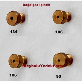 Resim Mekappa Ocak Doğalgaz Enjektör Memeleri Takım 7 Mm 