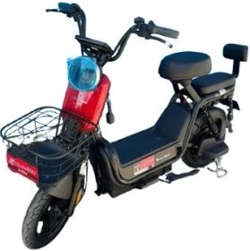 Resim Motolüx Motolux Gogo Kırmızı Elektrikli Motosiklet 