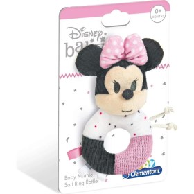 Resim Mena Rise Clementoni, Clementoni Bebek Minnie Yumuşak Halka Oyuncak, 17338, Karışık 