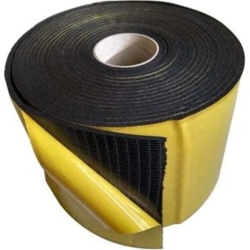 Resim SLC Marketim 3mm Kauçuk Bant Yapışkanlı Oto Ses Yalıtımı 20 cm x 15 mt 