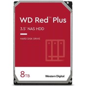 Resim WD Wd Red Plus Wd80efzz 3,5&quot; 8tb, 256mb, 7200 Rpm, 7/24 Güvenlik-nas-server Hdd 