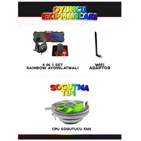 Resim Ramtech Fonster i5-4570 16 GB 240 GB SSD 4 GB RX500 24" Masaüstü Oyuncu Bilgisayarı 