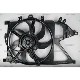 Resim Esse Otomotiv Corsa C 00-06 1.0-1.2-1.2 16V-1.4-1.6 Davlumbazli Fan Radyatör - MHR-19227 - 1341331 