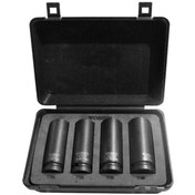 Resim Wossen 1/2" DERİN LOKMA 4LÜ SET YÜZDE YÜZ YERLİ VE MİLLİ 
