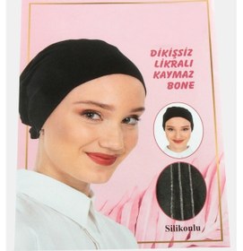 Resim Zero Land Ilkeshop Dikişsiz Likralı Kaymaz Bone-siyah Çok Renkli 