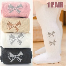 Resim 1 Çift Yumuşak ve Esnek Genç Kızlar için Dantelli Örgü Tayt - Hafif Bejli, Rahat, Tatlı Stil Gençler ve Gençler İçin, Dış Mekan Oyunları İçin Mükemmel, Gençler Tayt, Rahat Gençler Giyimi, Sevimli Gençler Modası, Cilt Dostu Malzeme 