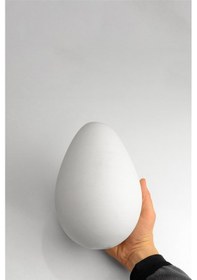 Resim Paskalya Yumurtası Boyanabilir Obje - Seramik Bisküvi 10 CM 