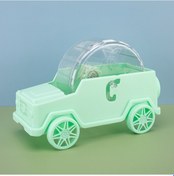 Resim Yunboo Büyük Boy Yeşil Hamster Sessiz Koşma Tekerleği - Havalandırmalı, Temizlenmesi Kolay, Kaçamayacak Kapaklı 32x16x19cm 