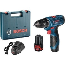 Resim Bosch Gsr 120li Çift Akülü Delme Vidalama 1,5 Ah 