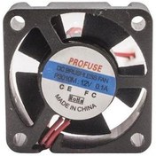 Resim 30x30x10mm 12V 0.10A Fan 2 Kablolu 