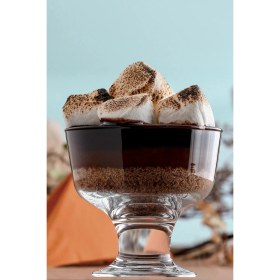 Resim Feyza Design 6'lı Şeffaf Dondurma ve Tatlı Kasesi Seti, 285 cc 