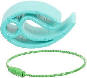 Resim BESPORTBLE Uçan Disk Klips Disk Golf Tutucu Kompakt Taşınabilir Yapı Yeşil Açık Hava Aktiviteleri Için 