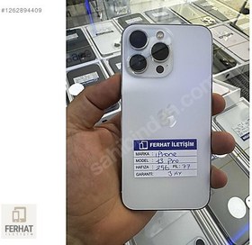 Resim Apple iPhone 13 Pro İkinci El TR | 256 GB | Gümüş 