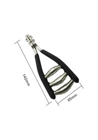 Resim Xiyyadms Ultra Hafif Alüminyum Tenis Ve Badminton Raketi Tel Bağlama Aleti - Üç Yaylı Sık Tutucu Siyah Başlangıç Klipsi Diğer 