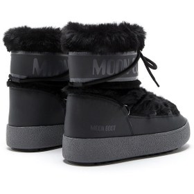 Resim Bot Kar Kadın 80d2450130-n001 Moon Boot Ltrack Faux Fur Black Siyah 