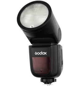 Resim Godox V1C Canon Uyumlu Yuvarlak Kafa Flaş 