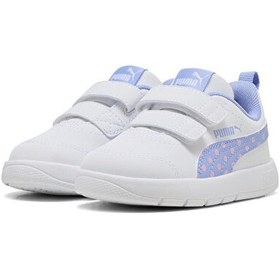 Resim Puma Courtflex V3 Dotty V İnf Bebek Günlük Ayakkabı 39875907 Beyaz 