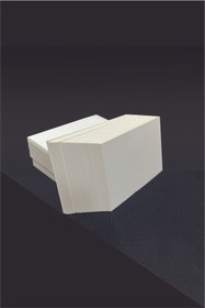 Resim Örün Matbaa Boş Flash Kart Kartvizit Boy 100 Adet 5x8 Cm 300 gr Kalın Bristol Kağıt 