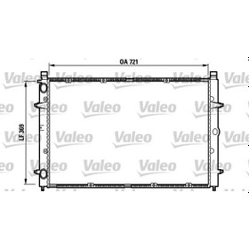 Resim Valeo 732397 Su Radyatoru (VW TRANSPORTER 91-04) Abl-acv-aja (WF239975) 