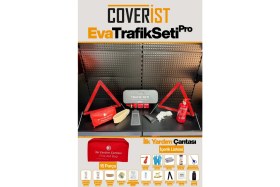 Resim Coverist Eva Trafik Seti Plus - 1 kg Yangın Tüpü - 2 Yıllık - Gri - Bronz Paket 