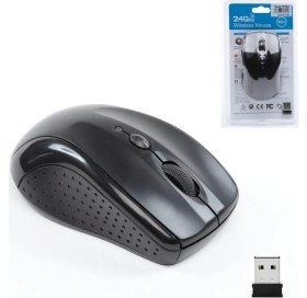 Resim Wozlo WZ-802 1600 Dpı 6 Tuşlu Kablosuz Wireless Optik Mouse - Siyah 