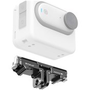 Resim Rogfer Insta360 Go3 / Go 3s İçin Puluz Manyetik Alüminyum Alaşımlı Hızlı Bırakma Taban Montajı Siyah 
