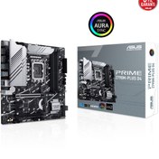 Resim ASUS PRIME Z790M-PLUS D4 LGA1700 DDR4 5333 DP HDMI 3x M2 USB3.2 AURA RGB mATX 