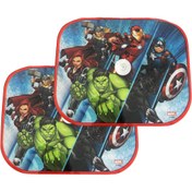 Resim Filmaldım Avengers Lisanslı Yan Cam Araba Güneşlik Çocuk 2li Marvel 