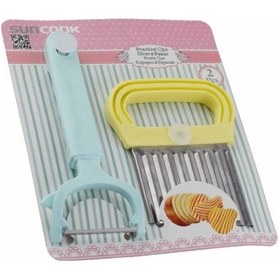 Resim Sunplast Cips Doğrayıcı Soyacak Sc-2412 Mavi - Sarı 