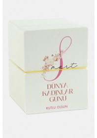 Resim Flzdgnkr Dünya Kadınlar Günü Bileklik Kartı-beyaz Çok Renkli 